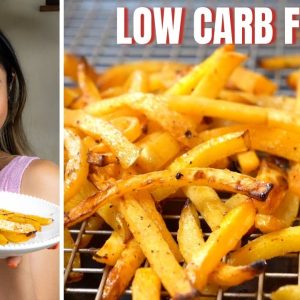 How to Make The EASIEST & Most AMAZING Low Carb French Fries! 5 INGREDIENTS