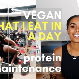 WHAT I EAT IN A DAY Vegan Gains | HIGH PROTEIN Vegan Recipes