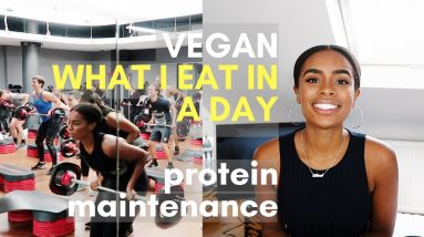 WHAT I EAT IN A DAY Vegan Gains | HIGH PROTEIN Vegan Recipes