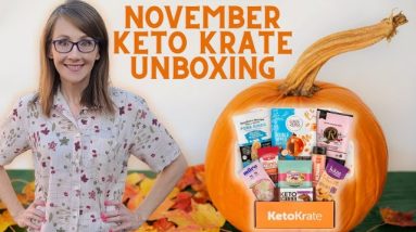 November Keto Krate Unboxing & Taste Test