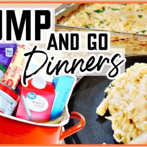 These 5 DELICIOUS Recipes will CHANGE YOUR LIFE!! | Easy DUMP AND GO Meals! | Cook Clean And Repeat