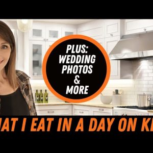 What I Eat in A Day On Keto PLUS Wedding Photos!!