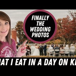 What I Eat In A Day On Keto PLUS Wedding Photos!!!