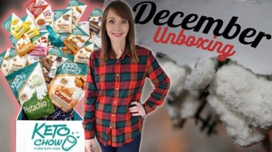 December Keto Chow Subscription Box Unboxing