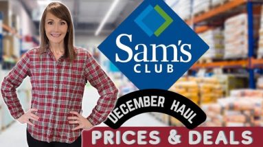 December Sam's Club Haul❤Keto Items & More❤Prices & Deals