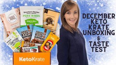 Keto Krate Unboxing & Taste Test ❄️ December 2022