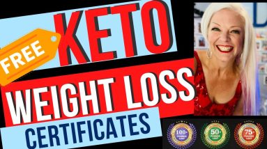Keto Weight Loss Certificate of Accomplishment