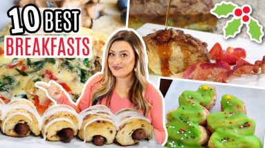 TOP 10 Holiday Breakfasts | SIMPLE Ingredients, EASY Recipes! | Cook Clean And Repeat