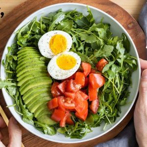 Quick & Easy Breakfast Salad To Start The Day Super Nourished