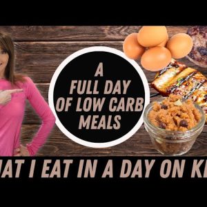 What I Eat In A Day On Keto❤️Meals, Snacks & Drinks