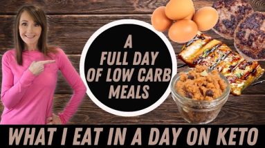 What I Eat In A Day On Keto❤️Meals, Snacks & Drinks