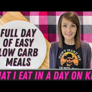 What I Eat In A Day On Keto ❤️ Easy Low Carb Meals & Snacks