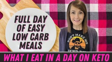 What I Eat In A Day On Keto ❤️ Easy Low Carb Meals & Snacks