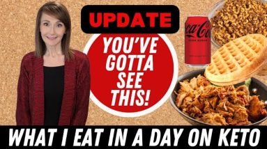 What I Eat In A Day On Keto UPDATE: You've Gotta See This!