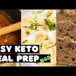 Weekly Keto Meal Prep ❤️ Low Carb PLUS Diabetic Friendly