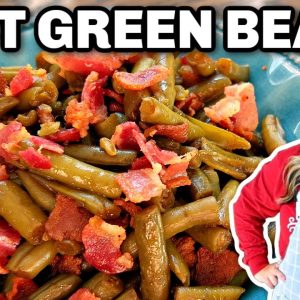 UNBELIEVABLY Tender & Delicious | THE BEST Green Bean Recipe you will ever taste!