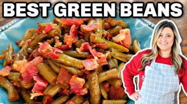 UNBELIEVABLY Tender & Delicious | THE BEST Green Bean Recipe you will ever taste!