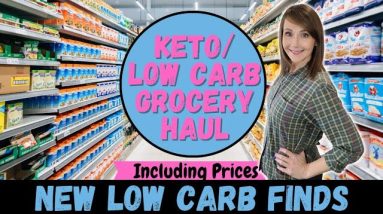 Keto & Low Carb Grocery Haul ❤️ Including Prices