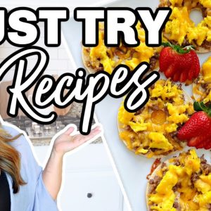 Let's make BREAKFAST, LUNCH, and DINNER! | 3 AMAZING no-fuss Recipes!