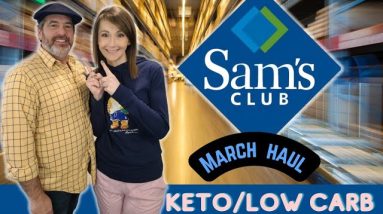 Sam's Club Keto Haul With Prices & A Surprise Guest!