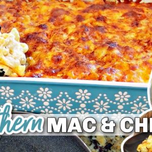 The BEST Baked Macaroni & Cheese Recipe | CREAMY SOUTHERN MAC & CHEESE