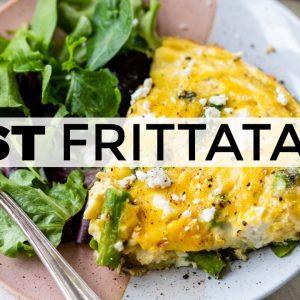 FRITTATA | easy recipe with asparagus and cheese