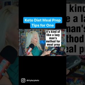 Keto Diet Meal Prep Tips for One #youtubeshorts #shortsyoutube #shorts