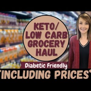 Keto Low Carb Grocery Haul With Prices ❤️ April 2023