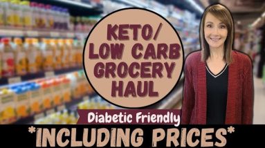 Keto Low Carb Grocery Haul With Prices ❤️ April 2023