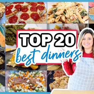20 of THE BEST Dinner Recipes! | DELICIOUS *QUICK & EASY MEALS!*