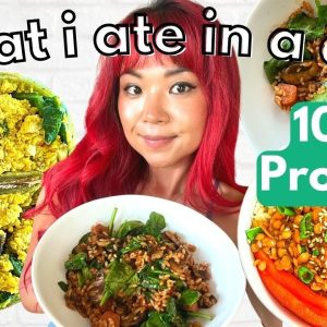 What I Ate in a Day (~100g of Protein!) + CURRENT FITNESS ROUTINE