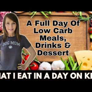What I Eat In A Day On Keto | Easy Low Carb Meals