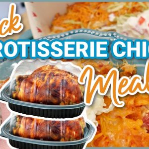 ROTISSERIE CHICKEN makes Dinner SO EASY! ....and Yummy!!