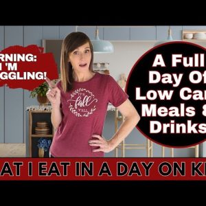 What I Eat In A Day On Keto | WARNING: I'm Struggling!