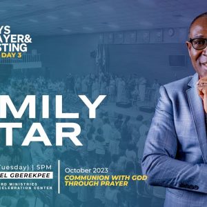 40 Days of Prayer & Fasting  | Day 3 | Pastor Emmanuel GBEREKPEE  3/10/2023
