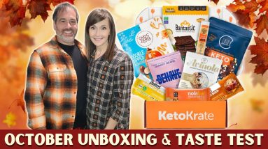 NEW KetoKrate Unboxing & Taste Test | October 2023