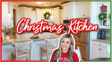 2023 CHRISTMAS KITCHEN | CHRISTMAS DECORATE WITH ME!