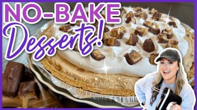 NO BAKING REQUIRED!! | 3 Easy, Crowd-Pleasing Desserts!