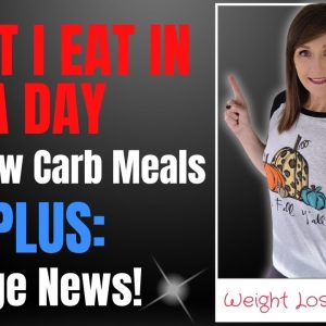 What I Eat In A Day On Keto PLUS Amazing News!