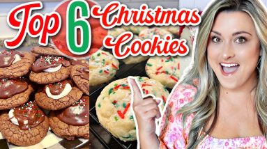OH..MY..GOSH!... TOP 6 Christmas Cookies | Annual MUST-BAKE Recipes!