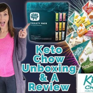 Keto Chow Unboxing PLUS New SALTT Electrolytes Review | January 2024