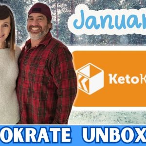Keto Krate Unboxing | MUST SEE Snacks | January 2024