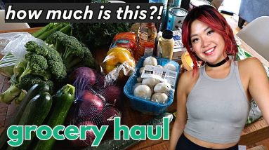 VEGAN GROCERY HAUL 2024... Is Budget Friendly Even Possible Now?! #veganuary