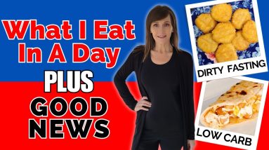 What I Eat In A Day | Fasting & Keto | HUGE News!