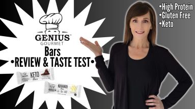 Genius Gourmet Bar Review & Taste Test | Keto | Gluten Free