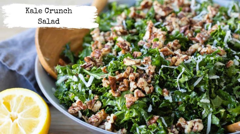 Kale Crunch Salad | For all kale lovers out there