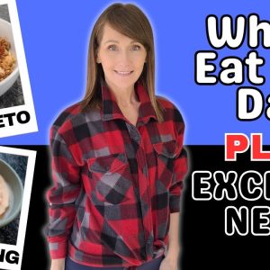 What I Eat In A Day | Keto & Fasting | EXCITING NEWS!